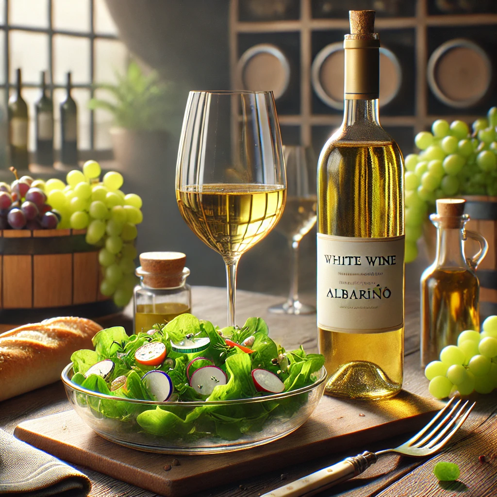 Plato con vinagre, difícil de maridar con vino